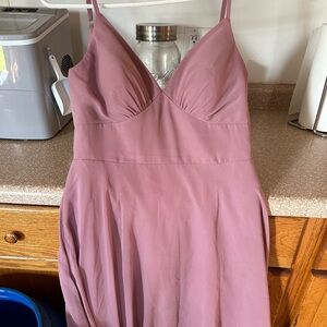 Azazie Emmy Vintage Mauve